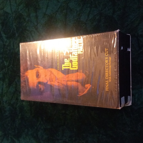 1 Movie photo print and 2 vhs movies double tape  , The Godfather and sequal - Picture 3 of 10